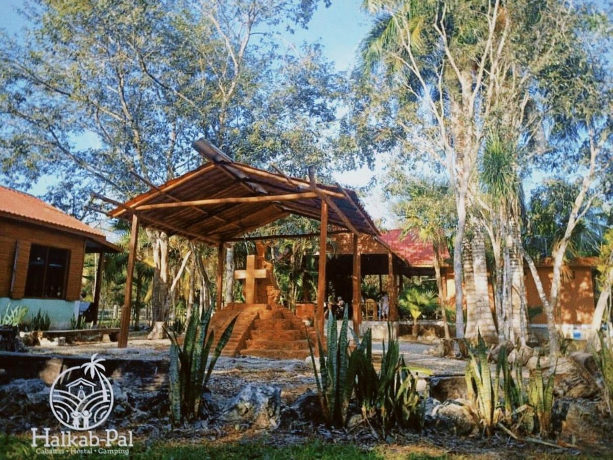 Aldea Halkab-Pal Hostal Y Cabanas Huay Pix エクステリア 写真