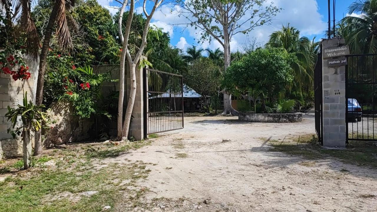Aldea Halkab-Pal Hostal Y Cabanas Huay Pix エクステリア 写真